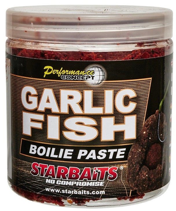 Starbaits obalovací pasta garlic fish 250 g