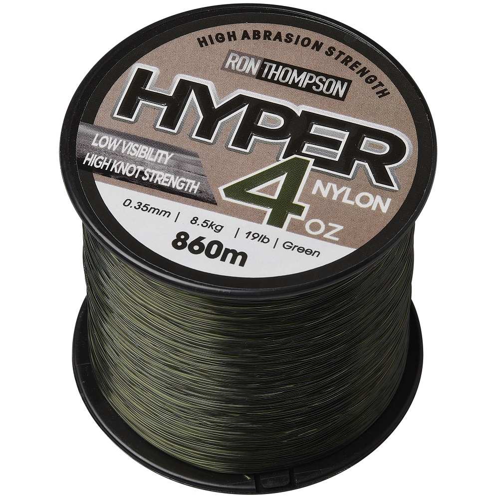 Ron thompson vlasec hyper 4oz nylon green - 860 m 0