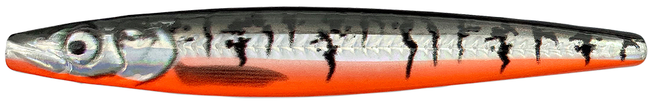 Savage gear gumová nástraha lt zerling sinking black red - 9 cm 12 g