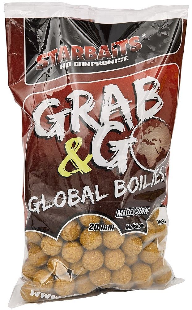 Starbaits boilies g&g global sweet corn - 1 kg 14 mm