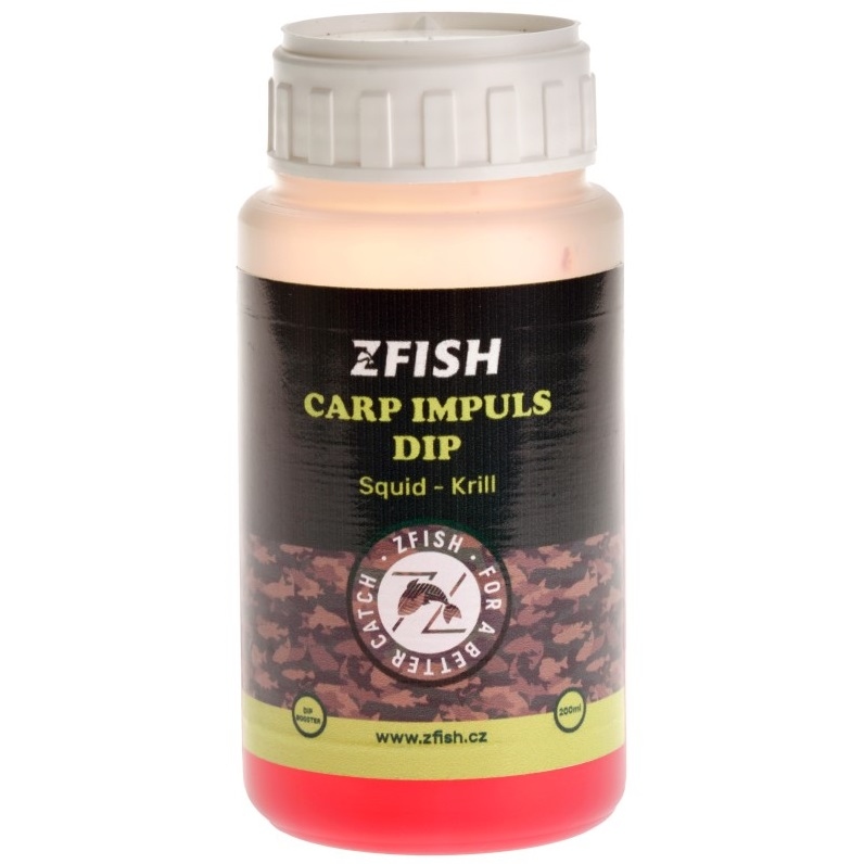 Zfish dip carp impuls 200 ml - squid krill