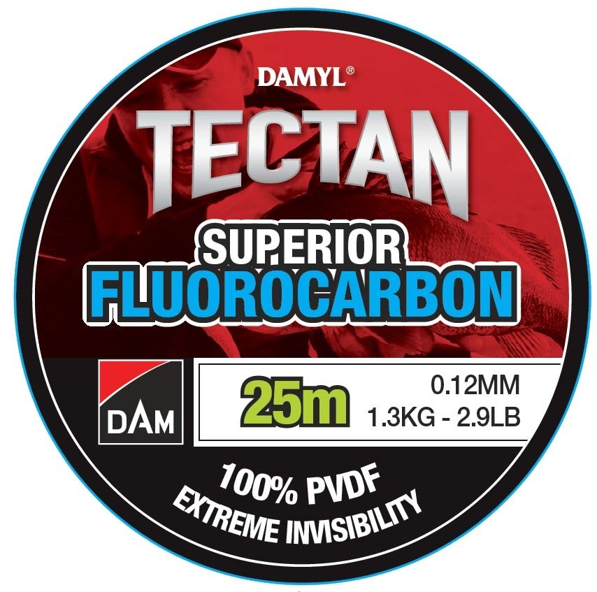 Dam vlasec damyl tectan superior fluorocarbon 25 m - 0
