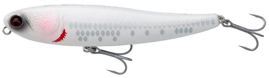 Savage gear wobler bullet mullet floating illusion white - 10 cm 17