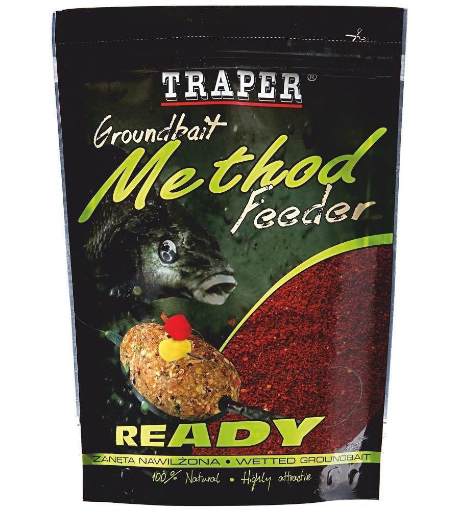 Traper krmítková směs groundbait method feeder ready česnek - 750 g
