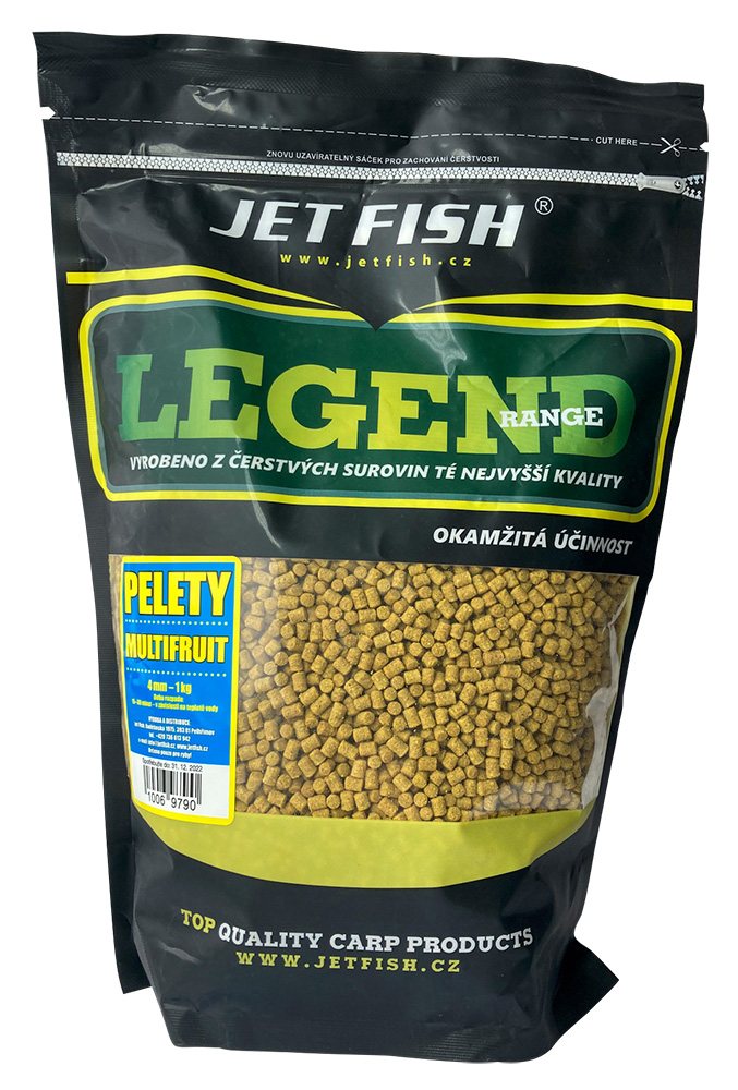 Jet fish pelety legend range multifruit 1 kg-4 mm
