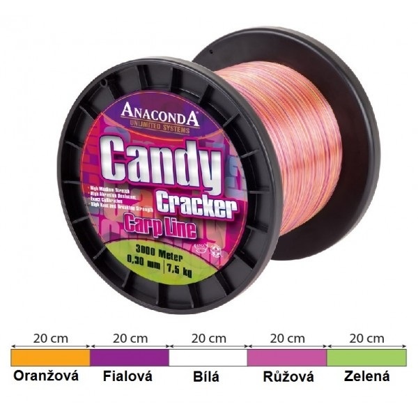 Anaconda vlasec candy cracker 1200 m-průměr 0