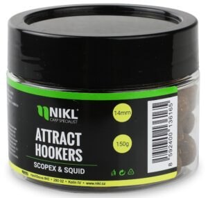 Nikl attract hookers rychle rozpustné dumbells scopex & squid - 150 g 18 mm