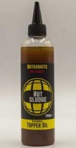 Nutrabaits topper polévací olej nut sludge 250 ml ořechový