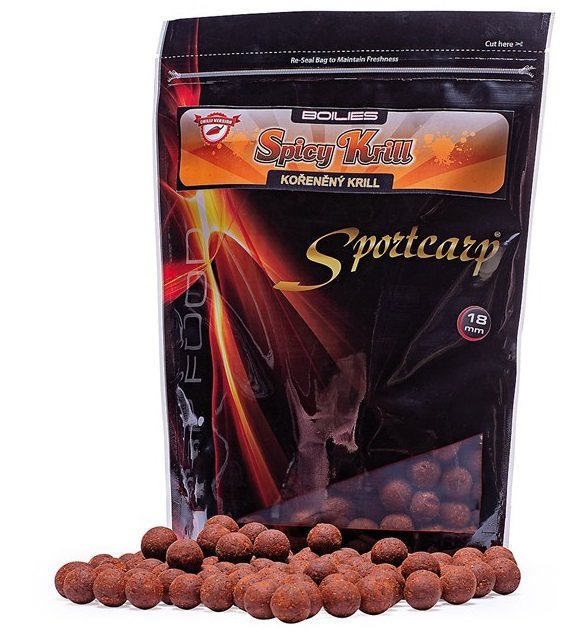 Sportcarp boilie spicy krill-1 kg 18 mm