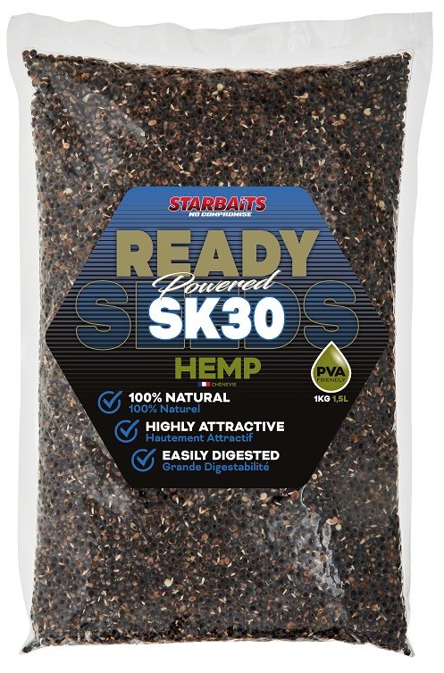 Starbaits konopí ready seeds sk30 1 kg