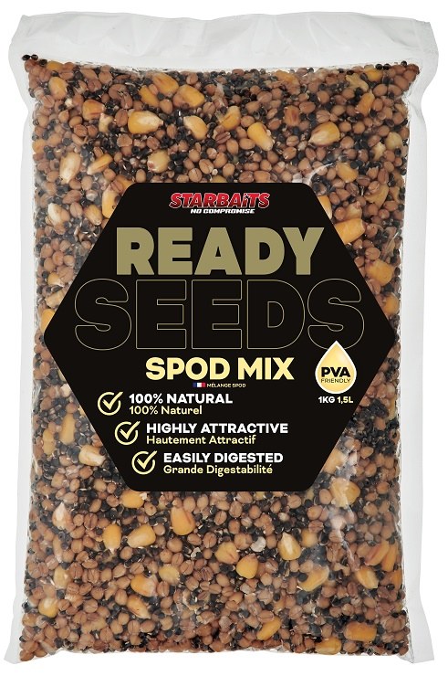 Starbaits směs spod mix ready seeds - 1 kg