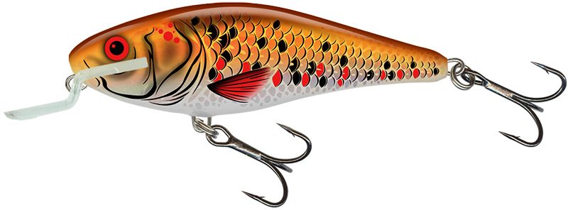 Salmo wobler executor shallow runner holographic golden back - 9 cm 14