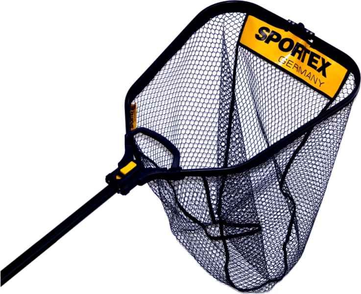 Sportex pogumovaný rybářský podběrák - 80x70 cm