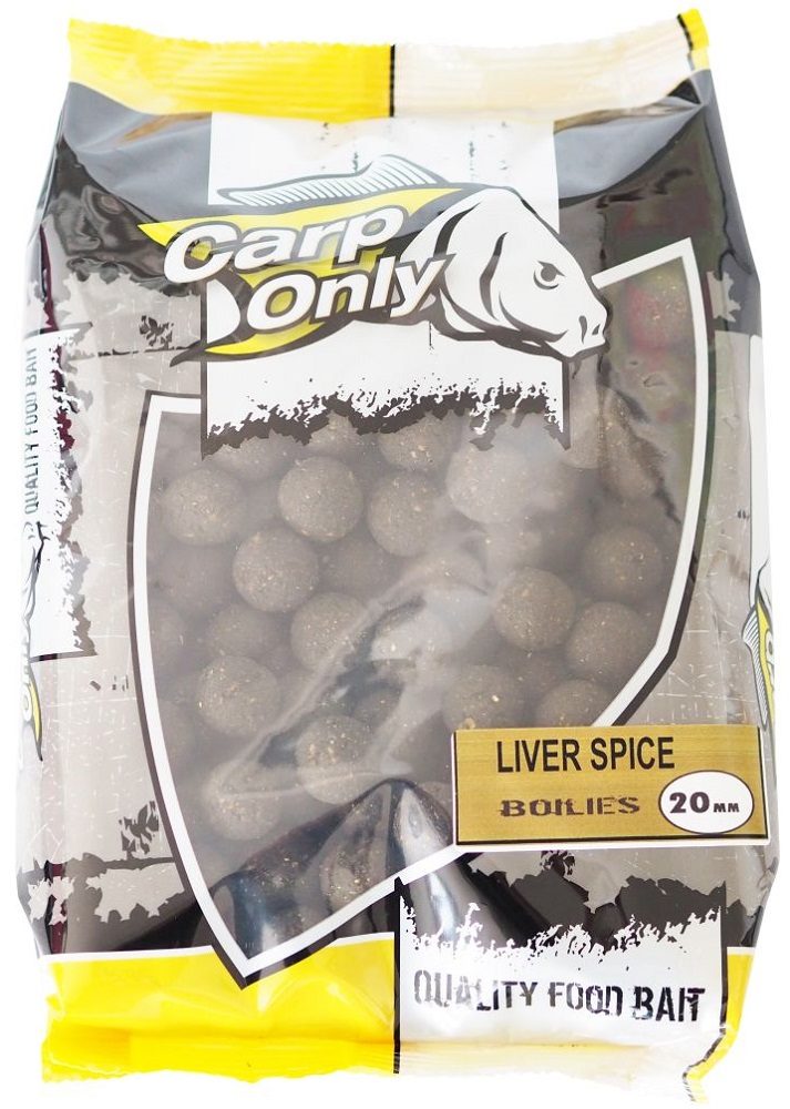Carp only boilies liver spice - 1 kg 20 mm