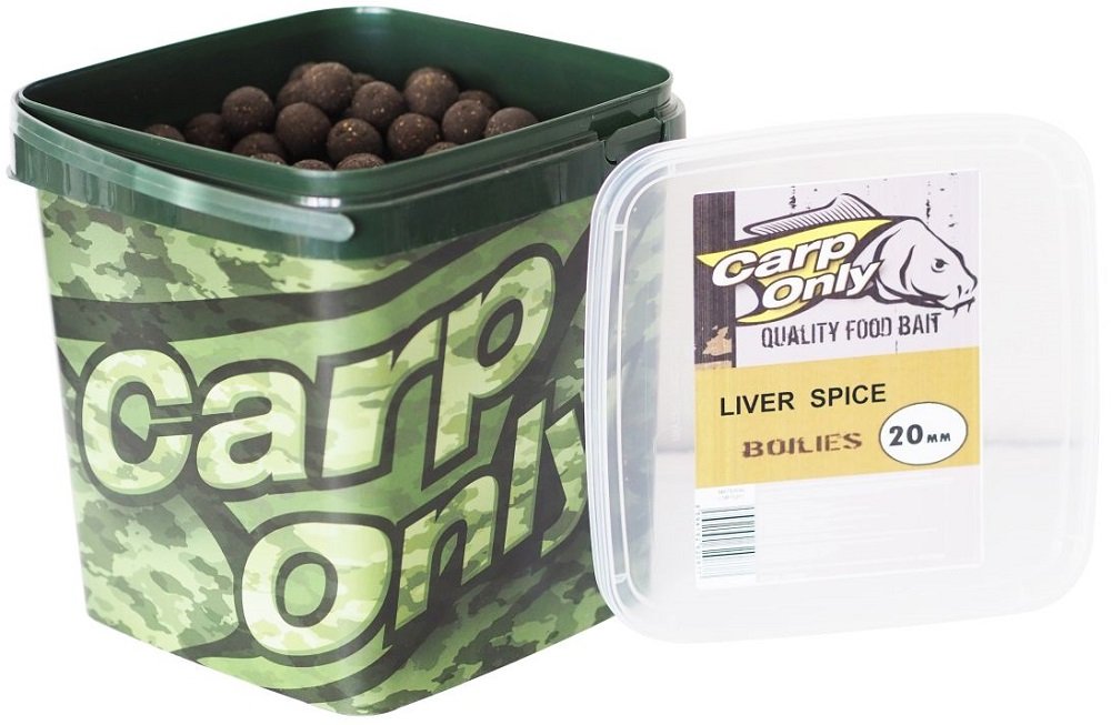 Carp only boilies liver spice - 3 kg 20 mm