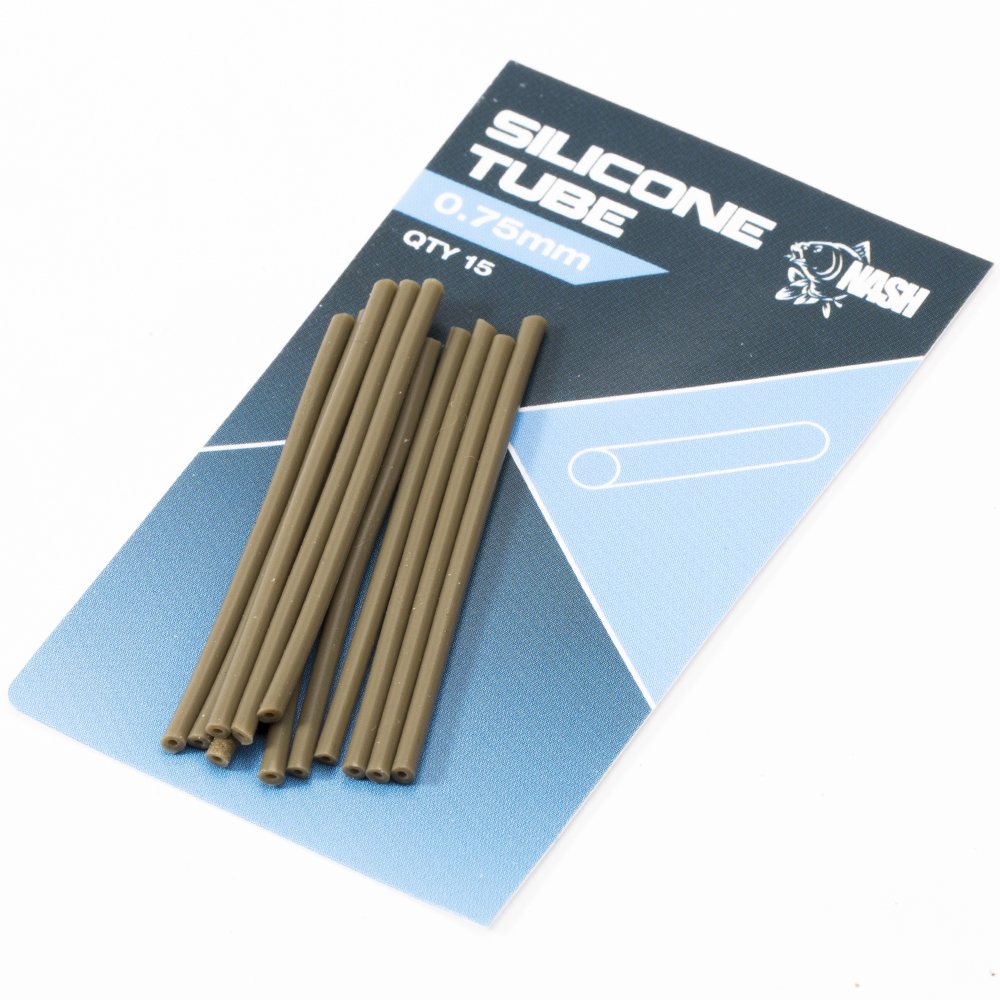 Nash silikonová hadička silicone tubing 15 ks-průměr 1 mm