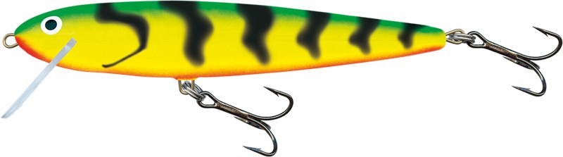 Salmo wobler white fish floating limited edition models green tiger 13 cm