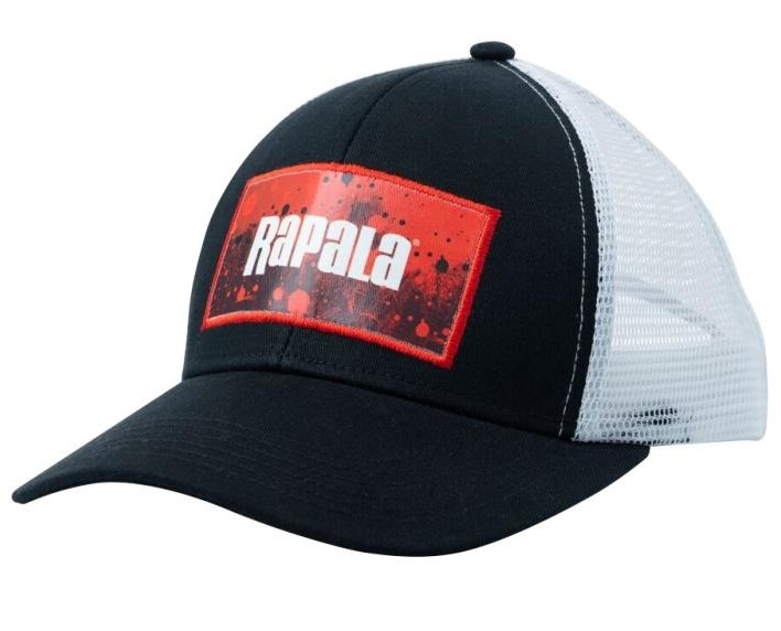 Rapala kšiltovka cap splash trucker black red