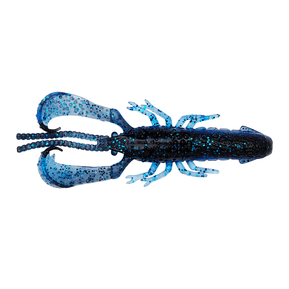 Savage gear gumová nástraha reaction crayfish black n blue 5 ks - 7