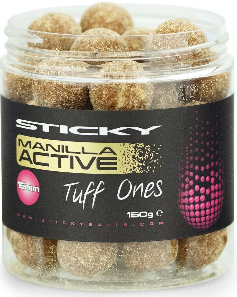 Sticky baits extra tvrdé boilies manilla active tuff ones 160 g - 16 mm