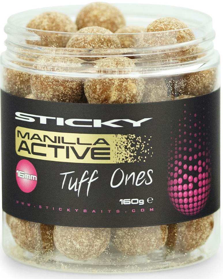Sticky baits extra tvrdé boilies manilla active tuff ones 160 g - 20 mm