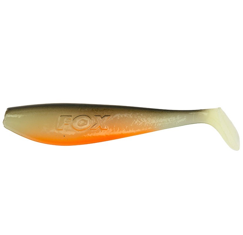 Fox rage gumová nástraha zander pro uv hot olive - 14 cm