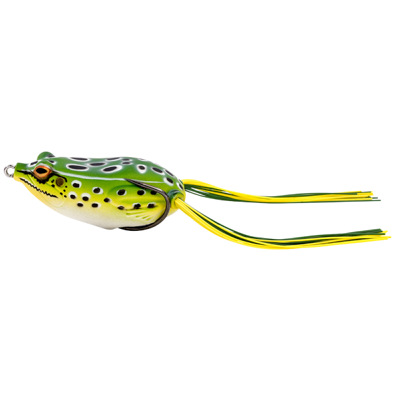 Savage gear žába hop walker frog floating green leopard 5