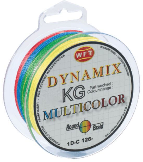 Wft splétaná šňůra round dynamix kg multicolor - 300 m 0