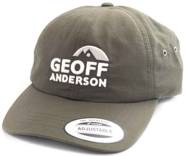 Geoff anderson kšiltovka flexfit voděodolná zelená