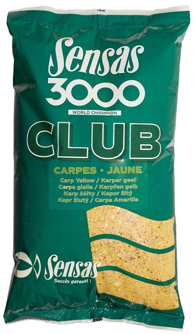 Sensas krmení 3000 club 1 kg-kapr žlutý