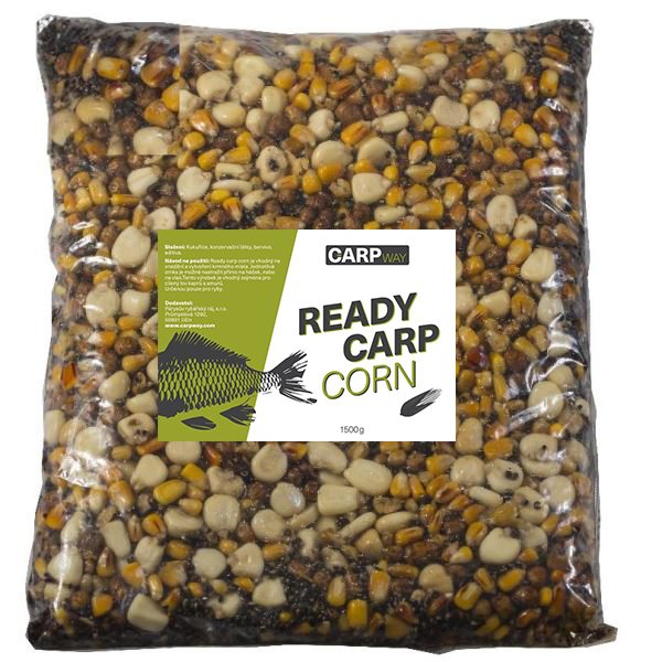 Carpway kukuřice ready carp corn 3 kg - big carp mix
