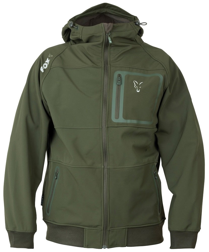 Fox mikina collection green silver shell hoodie-velikost s