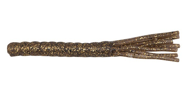 Fox rage gumová nástraha floating creature funky worm uv golden glitter - 6 ks 9 cm