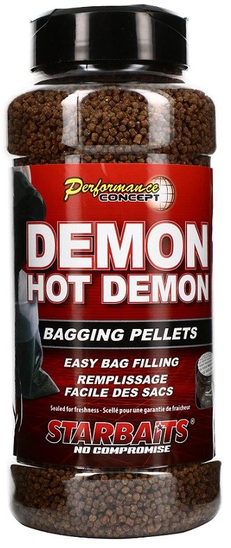 Starbaits pelety hot demon bagging 700 g