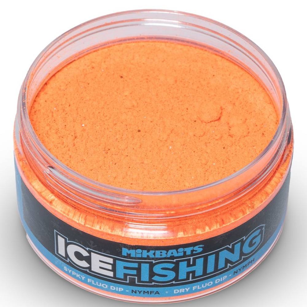 Mikbaits sypký fluo dip ice fishing nymfa 100 ml