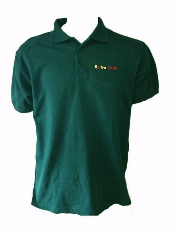 Extra carp polo tričko dark green-velikost xl