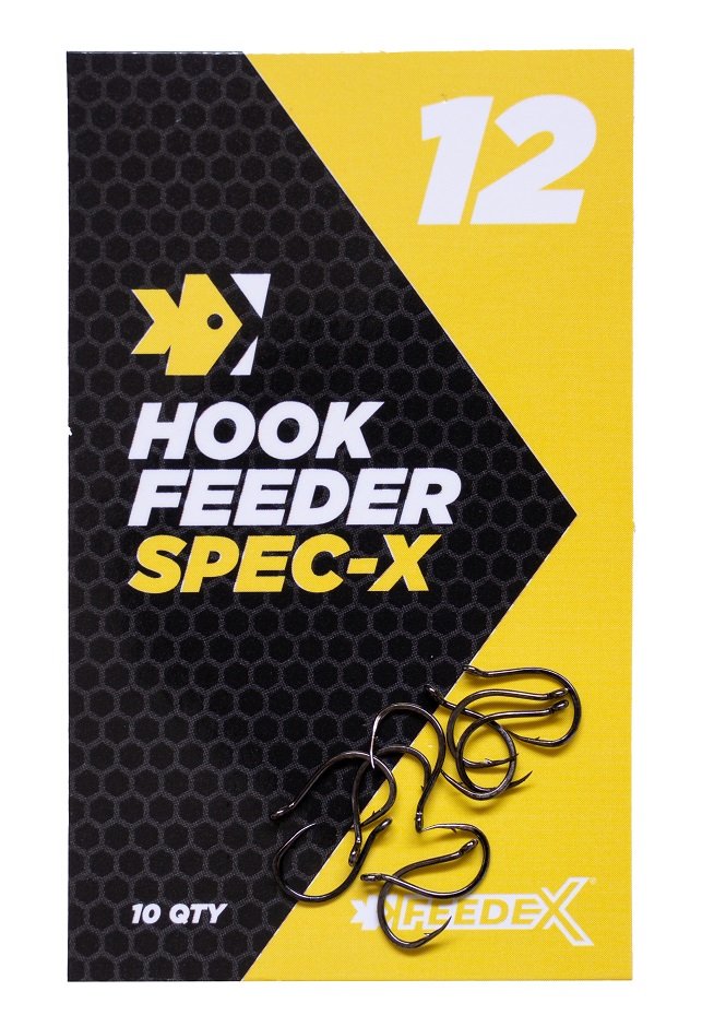Feeder expert háčky spec-x hook 10 ks - velikost 12