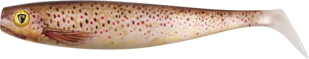 Fox rage gumová nástraha pro shad super naturals brown trout-28 cm