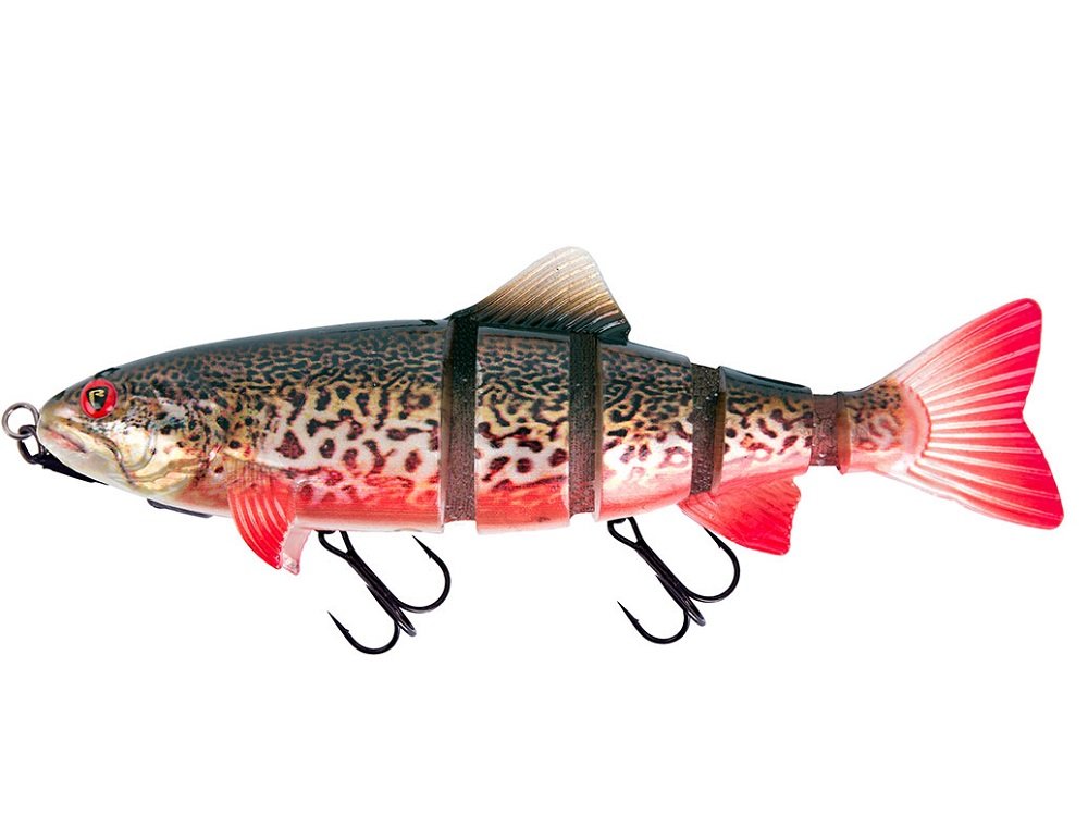 Fox rage gumová nástraha replicant realistic trout jointed shallow supernatural tiger trout - 14 cm 40 g