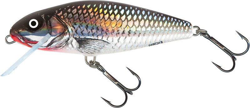 Salmo wobler perch limited edition models holo grey shiner 14 cm