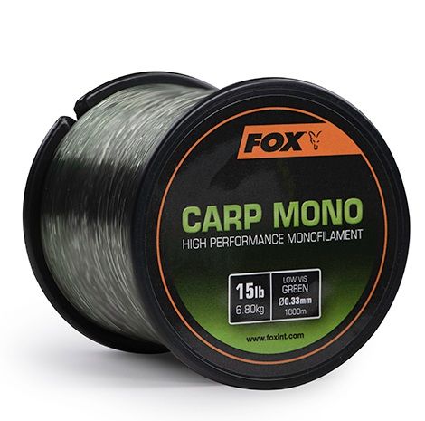 Fox vlasec carp mono zelená - 1000 m 0