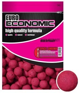 Lk baits boilie euro economic spice shrimp-1 kg 18 mm