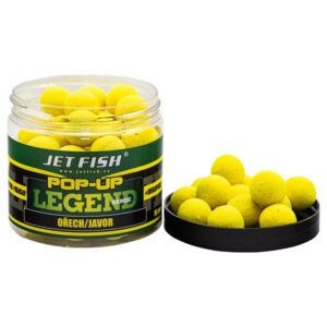 Jet fish legend pop up žlutý impuls ořech/javor - 60 g 16 mm