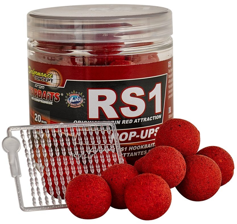 Starbaits plovoucí boilie pop up rs1 - 80 g 20 mm
