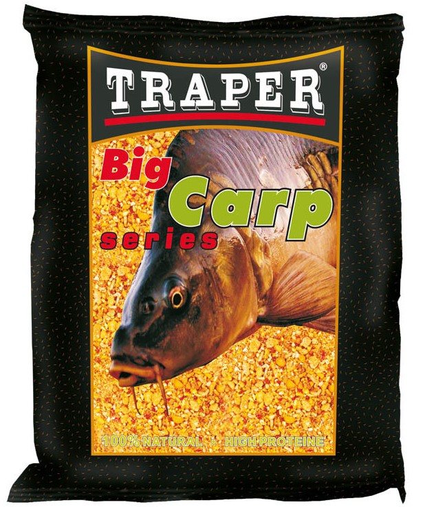 Traper krmítková směs big carp med - 1 kg