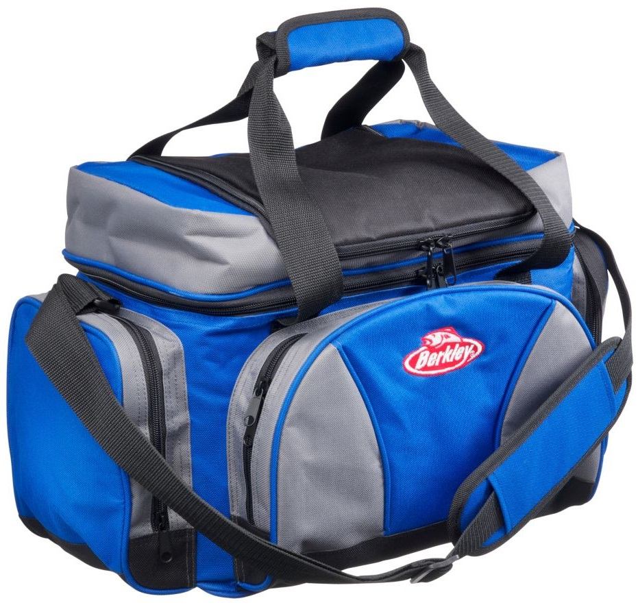 Berkley taška system bag blue grey black xl + 4 krabičky