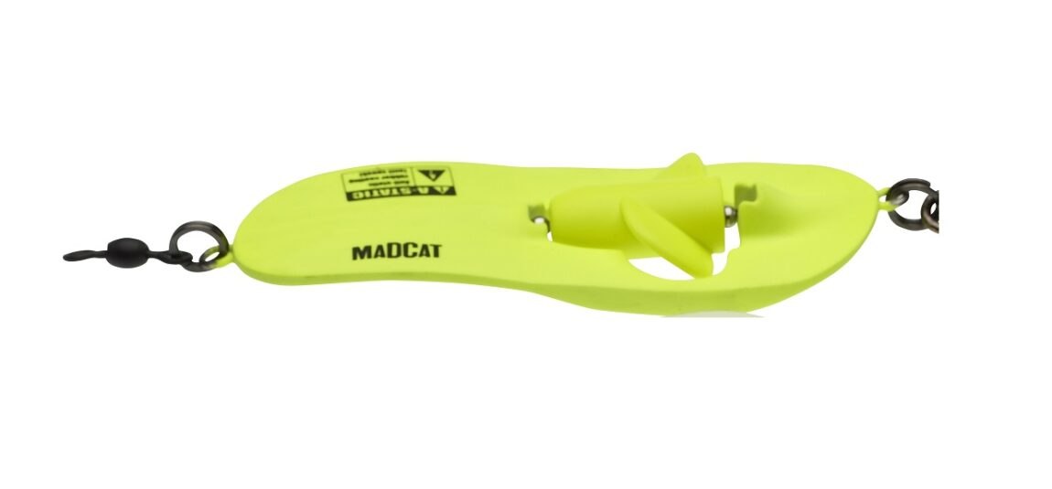 Madcat třpytka a-static rattlin spoons fluo yellow uv