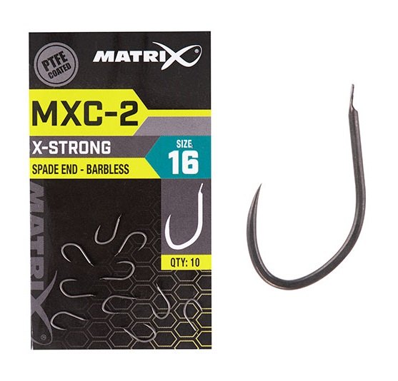 Matrix háčky mxc-2 barbless spade 10 ks - 18