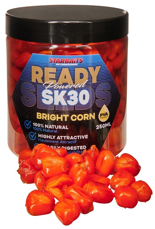 Starbaits kukuřice ready tuna bright corn 250 ml - sk30