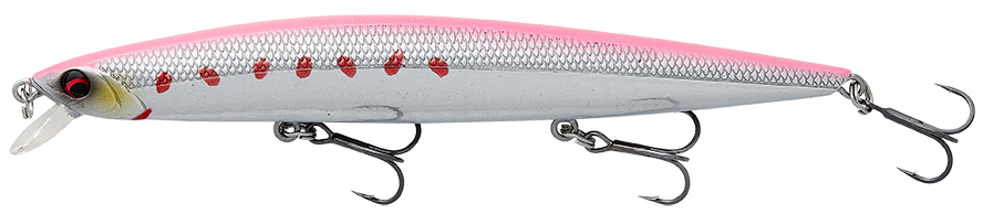 Savage gear wobler sea bass minnow floating pink sardine - 12 cm 12